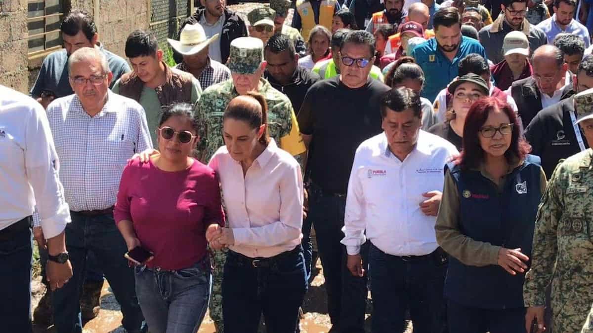 Claudia Sheinbaum responde a reclamos por lluvias en Veracruz
