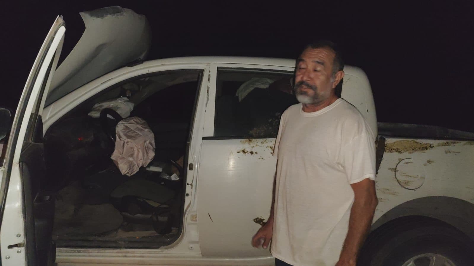 Pareja saltillense sufre Accidente carretero