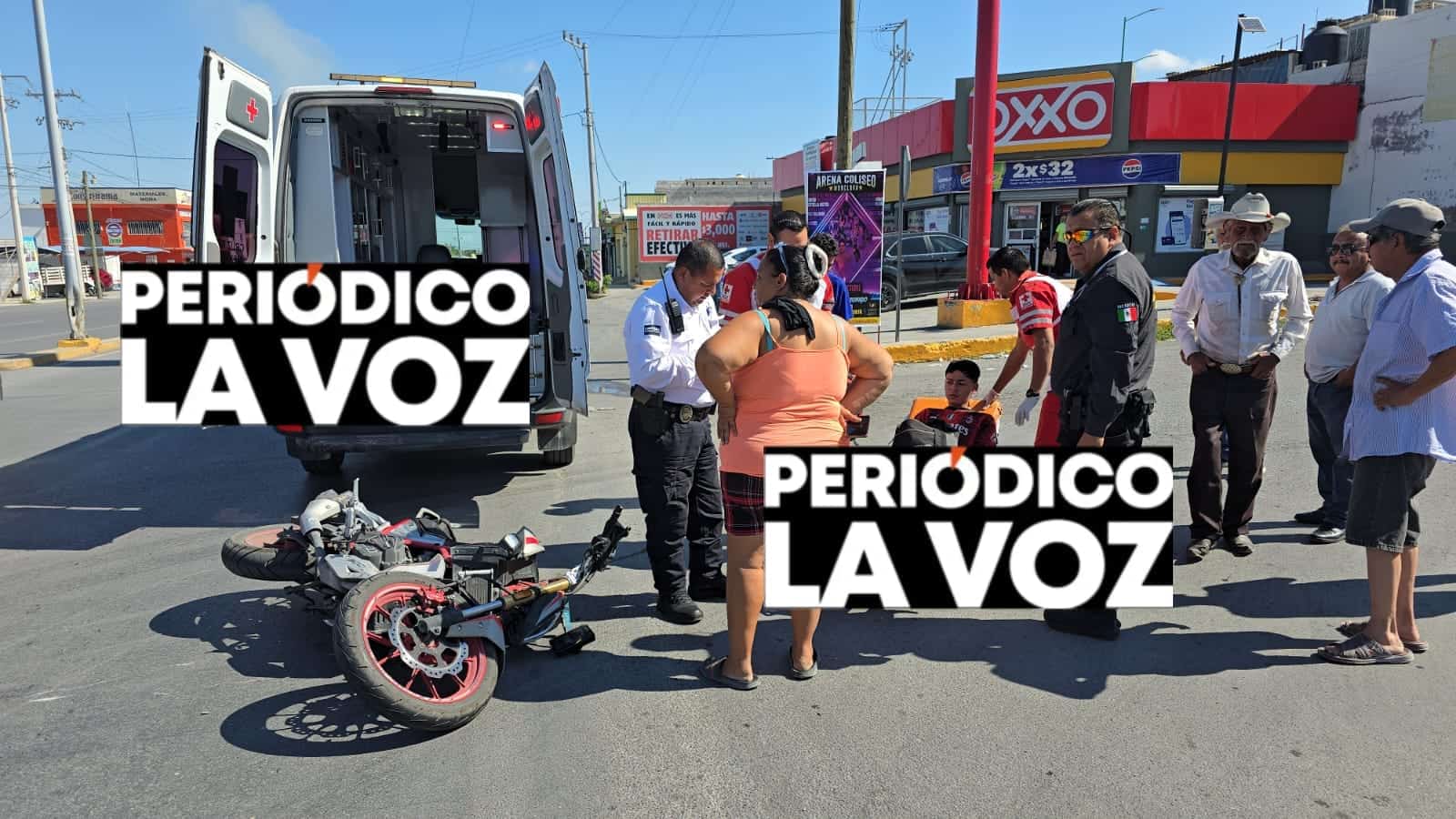 Estampa moto en automóvil
