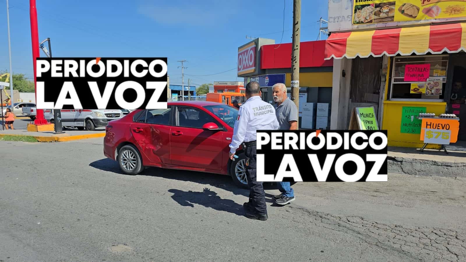 Estampa moto en automóvil