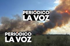 Incendio de hierba seca moviliza emergencia en Monclova