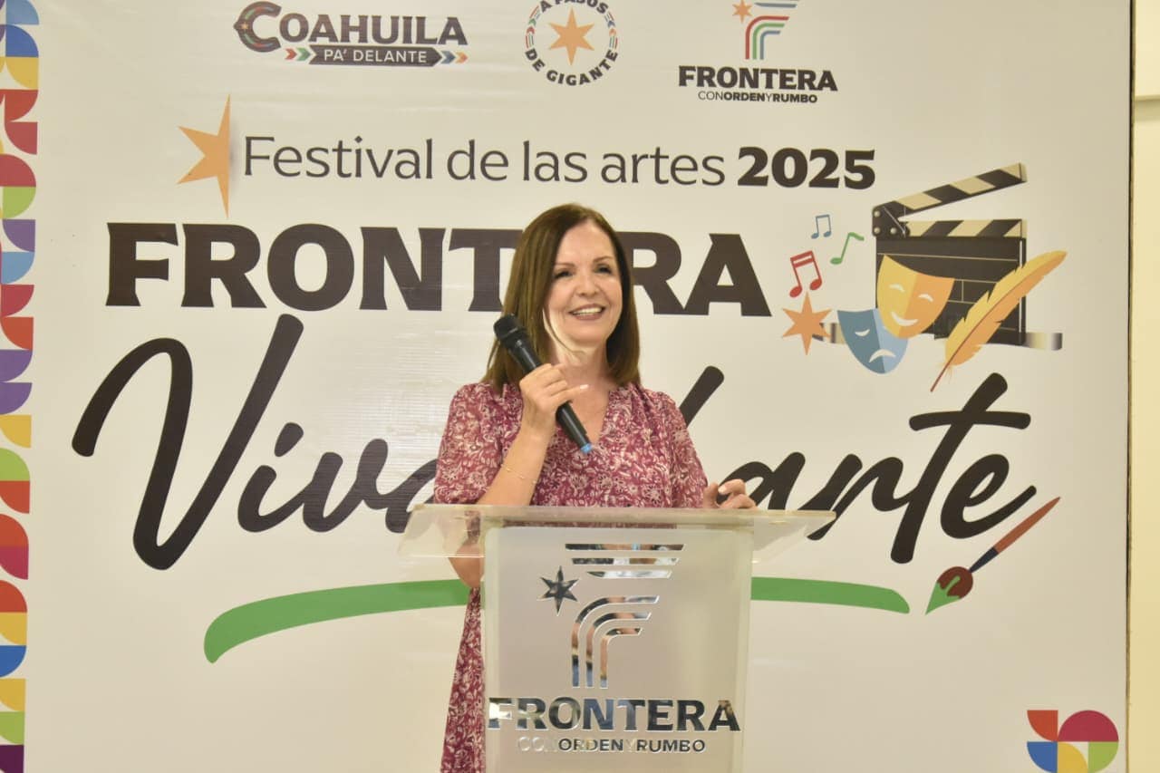 Alcaldesa Sari Pérez inaugura Festival de las Artes en Frontera 2025