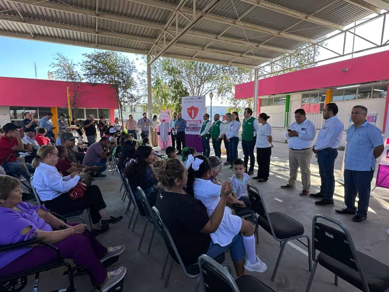 Arranca vacunación  contra la influenza en Coahuila