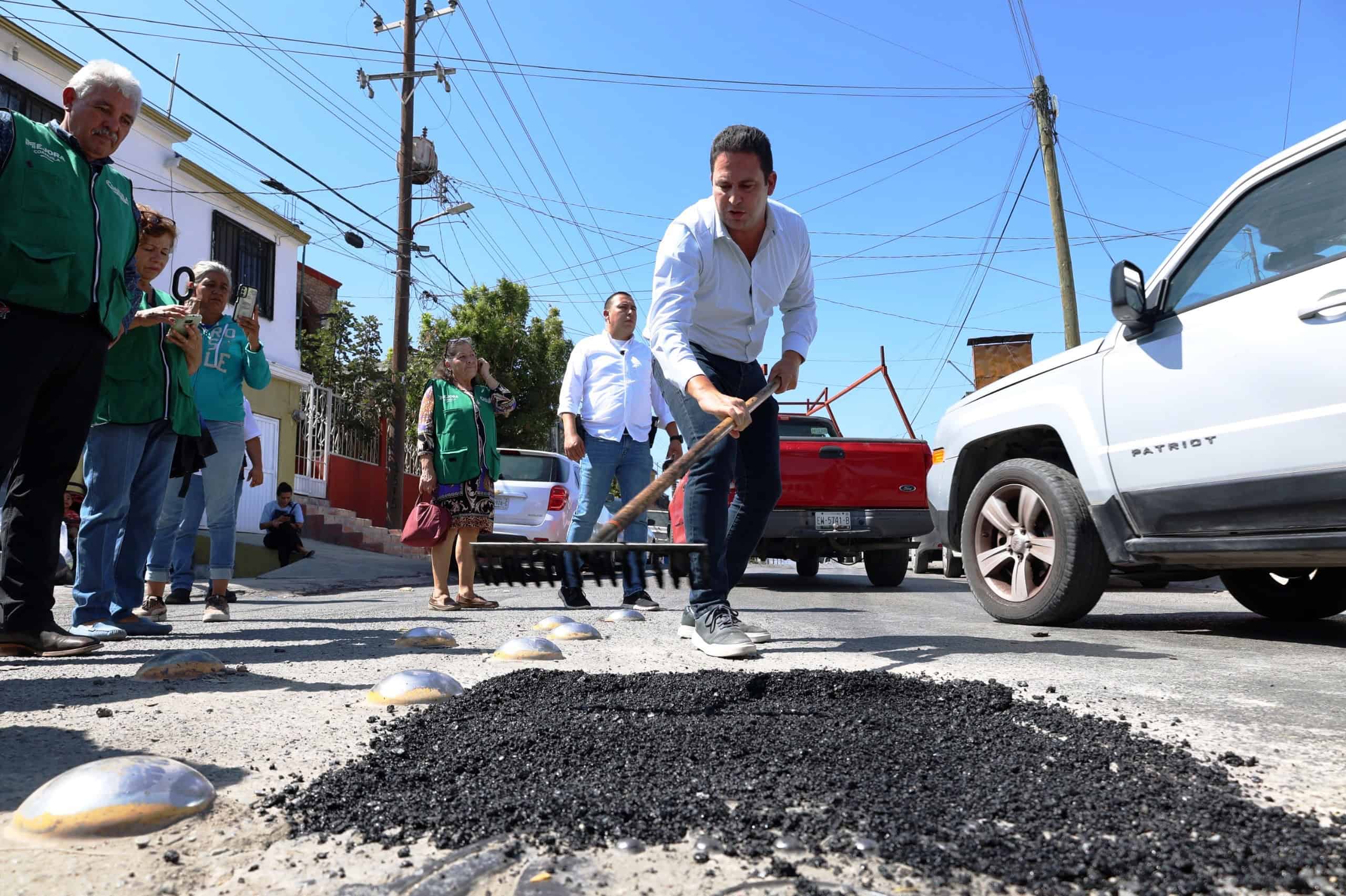 Más de 48 mil baches reparados en Saltillo gracias a programa municipal