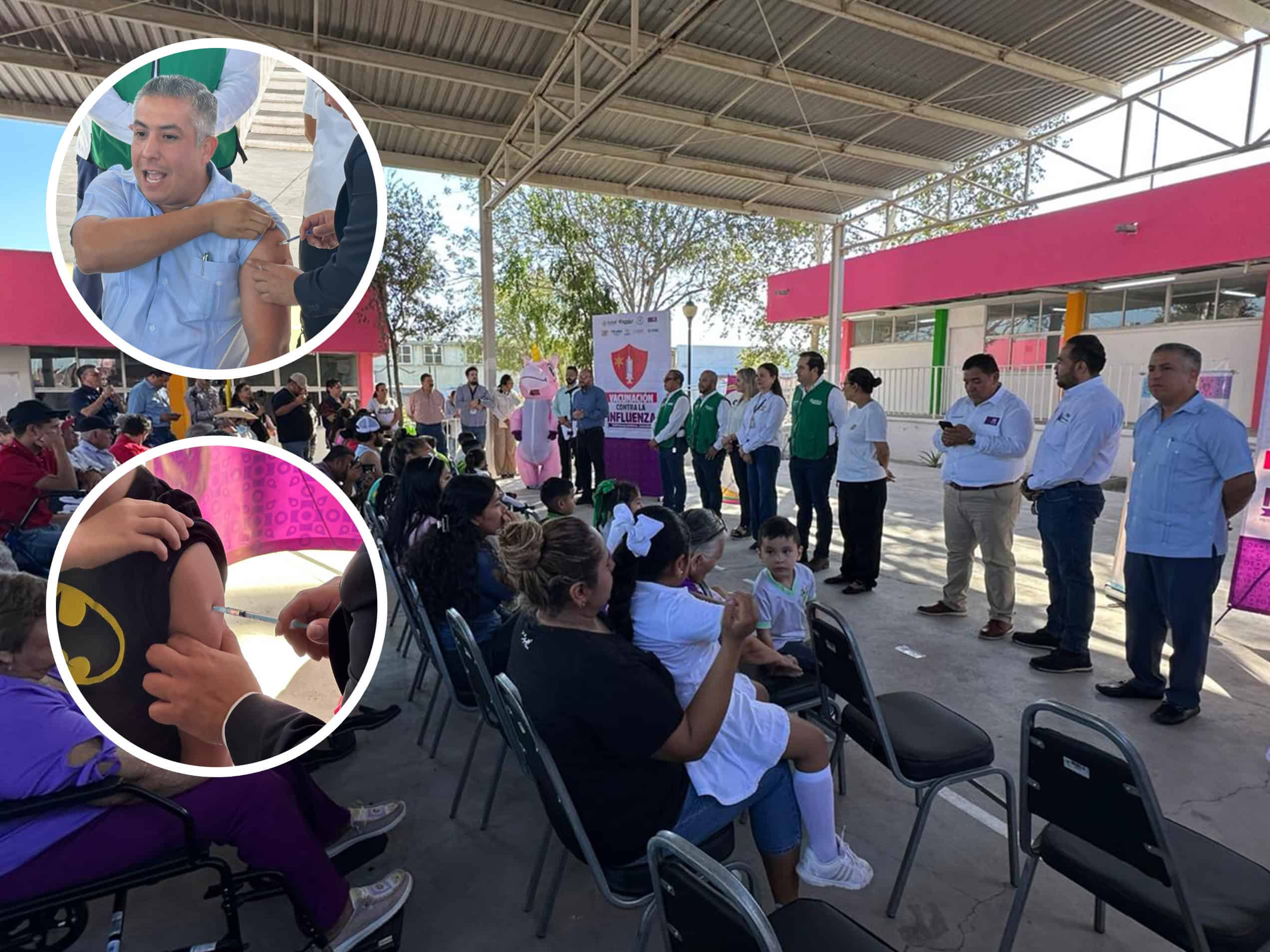 Arranca vacunación  contra la influenza en Coahuila
