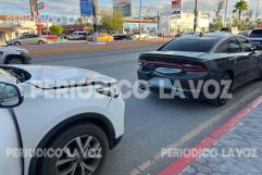 Impactante choque vehicular en Monclova deja cuantiosos daños materiales