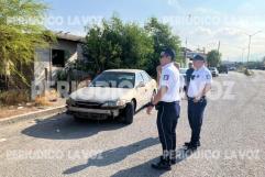 Mujer Embarazada Hospitalizada tras Choque Auto-Camioneta en Monclova