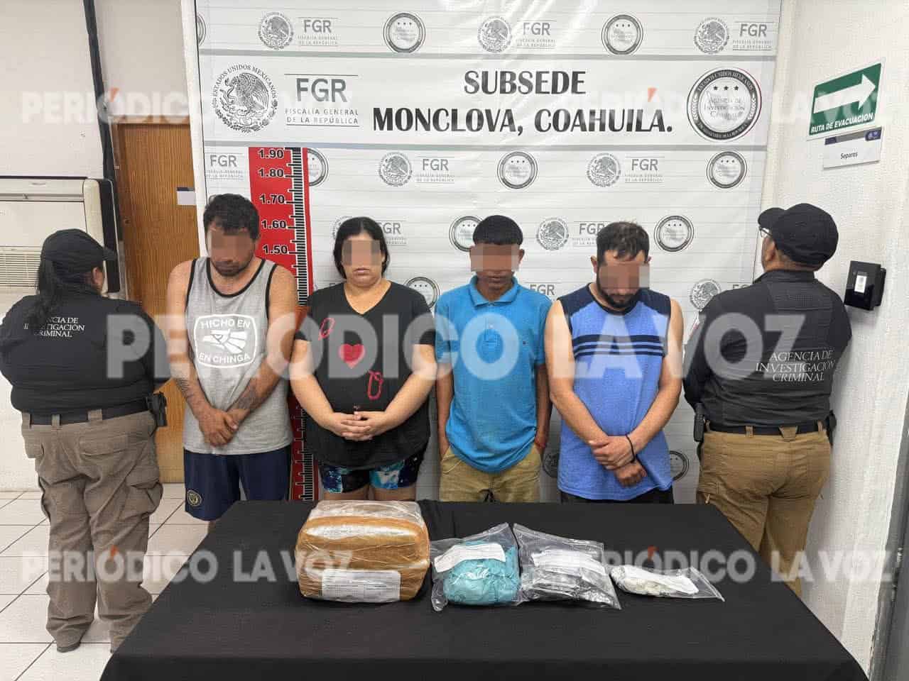 Fuerte operativo de la FGR en colonia El Pueblo de Monclova
