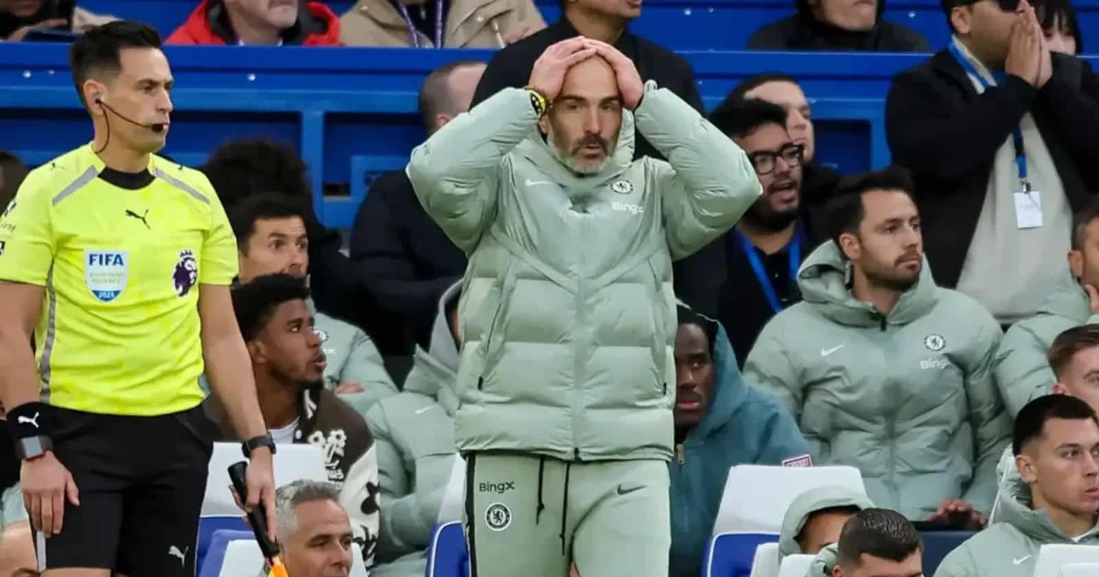Multan a Enzo Maresca del Chelsea FC