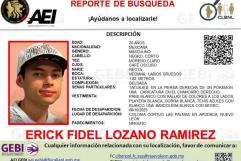Hallazgo del cuerpo de Erick Fidel Lozano en Arteaga, Coahuila