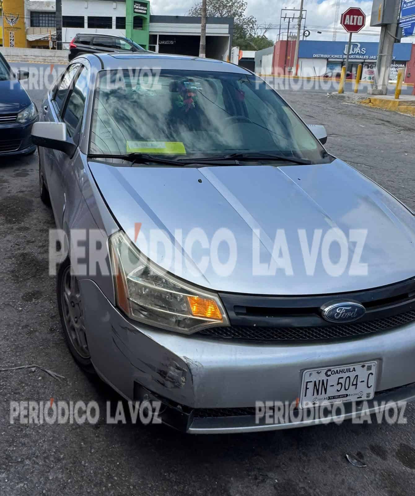 Choque por alcance en Monclova moviliza autoridades