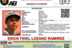 Encuentran en Coahuila cuerpo de Erick Fidel Lozano