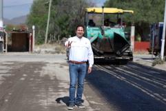 Alcalde de Saltillo supervisa repavimentación en bulevar Francisco I. Madero
