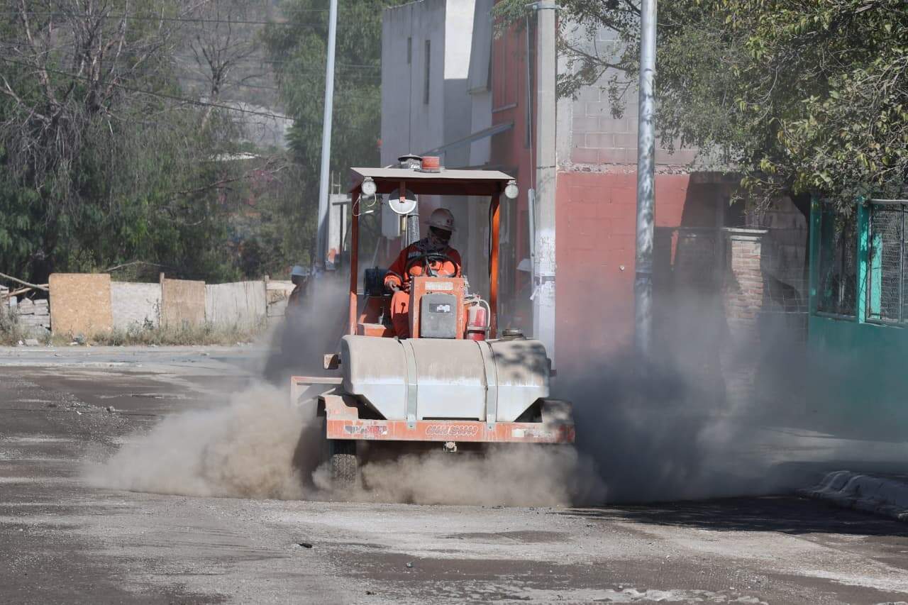 Alcalde de Saltillo supervisa repavimentación en bulevar Francisco I. Madero