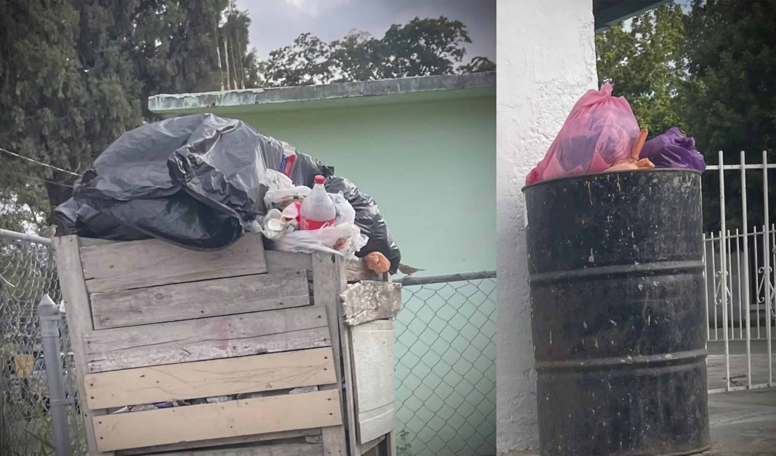 Vecinos de Zaragoza denuncian acumulación de basura y problemas de saneamiento