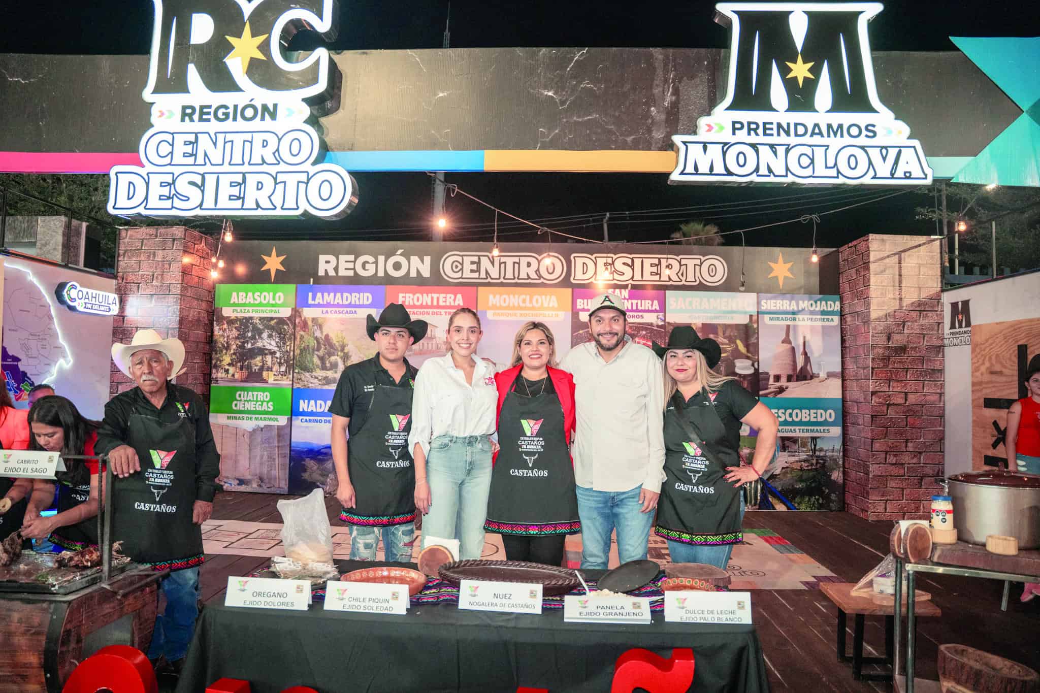 Alcaldesa Yesica Sifuentes lidera promoción de productos de Castaños