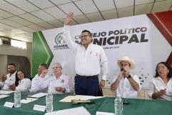 PRI renueva dirigencias municipales en Cinco Manantiales