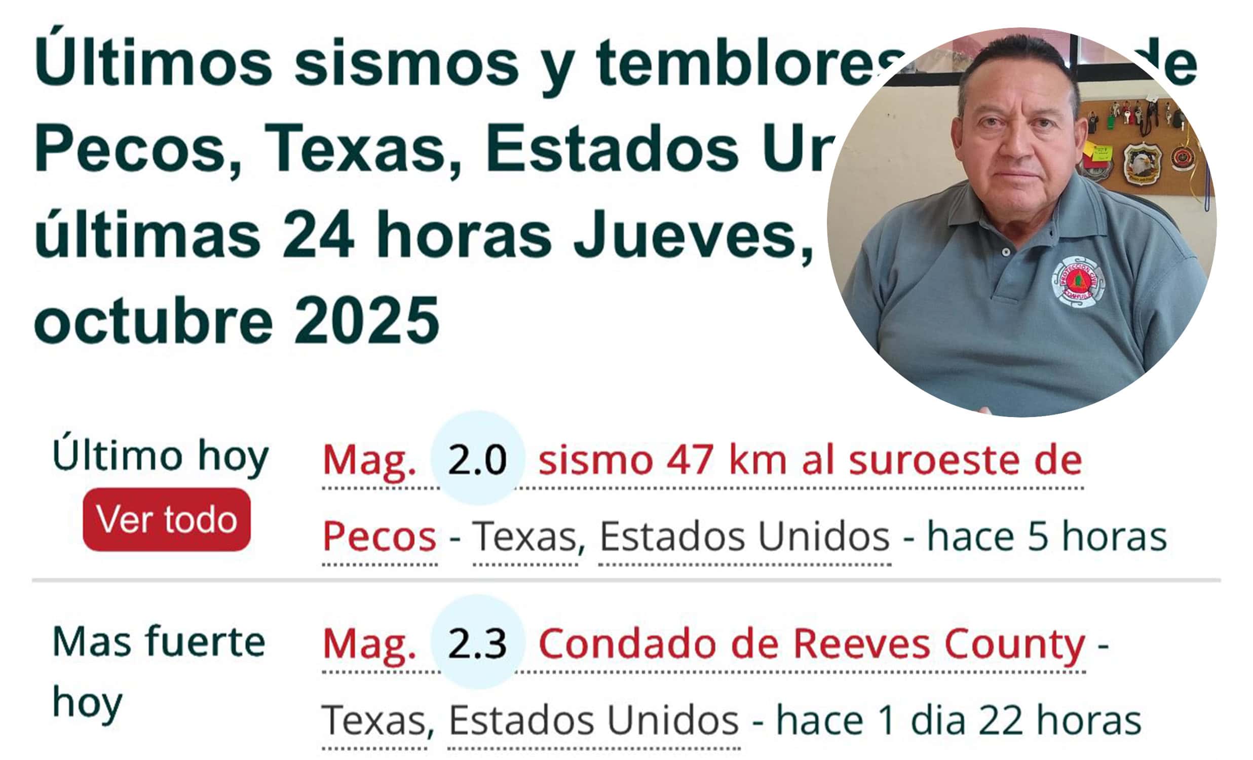 ¿Sismo o estruendo? Coinciden reporte de movimiento telúrico en Texas con fuerte ruido en la frontera
