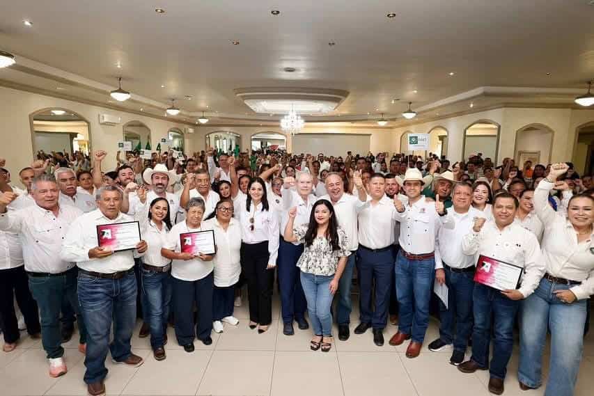 PRI renueva dirigencias municipales en Cinco Manantiales