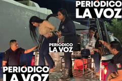 Abren damas baile a golpes