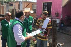 Se benefician con escrituras Habitantes de Villa de Palaú