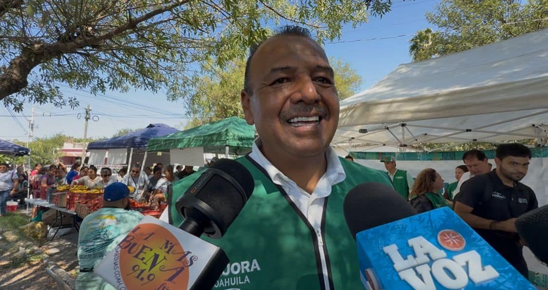 Federico Quintanilla destaca éxito del programa Mercadito Mejora en Coahuila