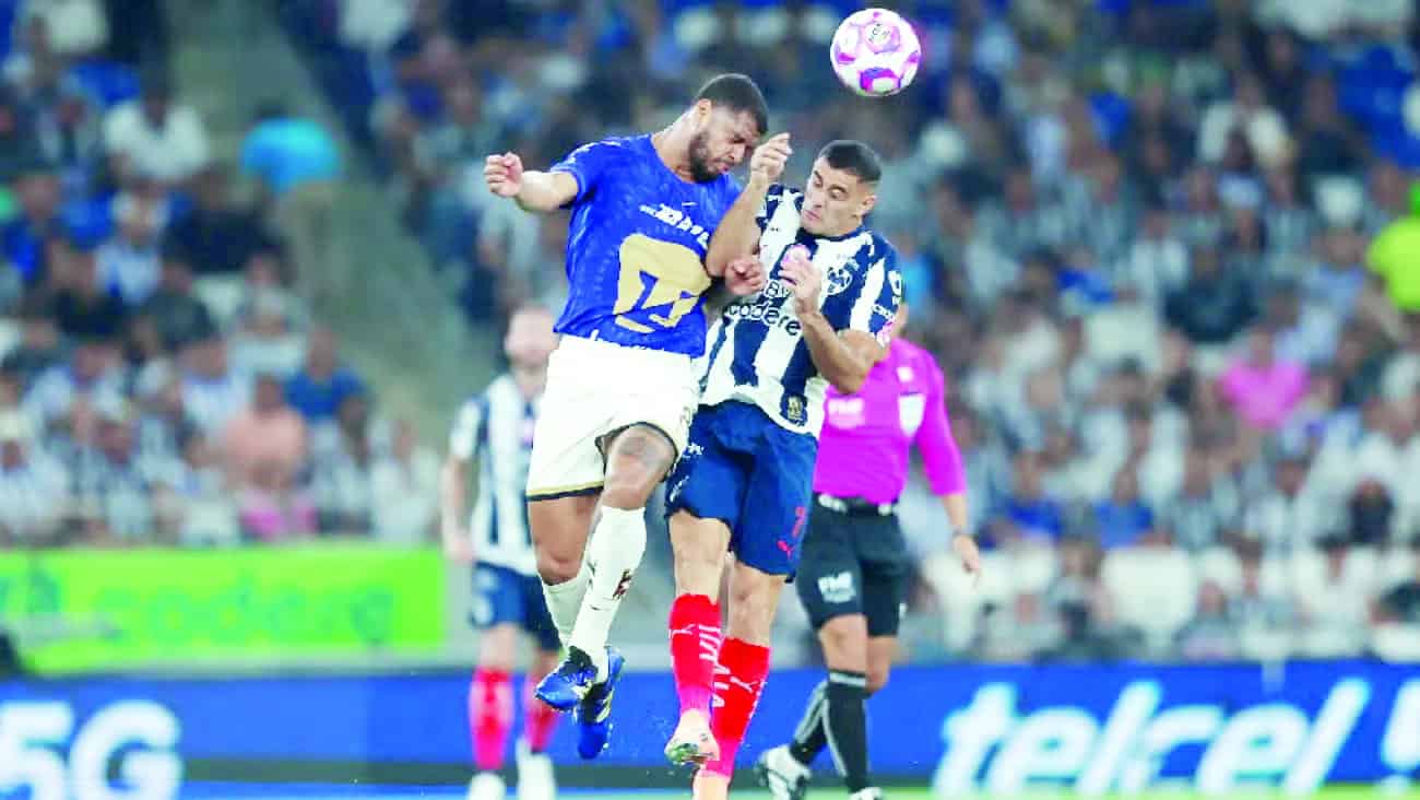 Empate 1-1 entre Monterrey y Pumas en la Jornada 13 de la Liga MX 2025