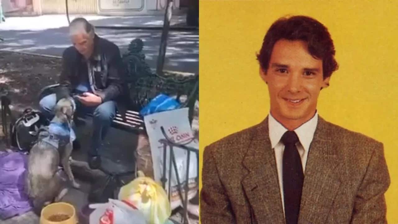 Captan a ex actor de Televisa viviendo en la calle junto a sus mascotas