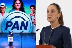 Sheinbaum critica relanzamiento del PAN en plena emergencia por lluvias