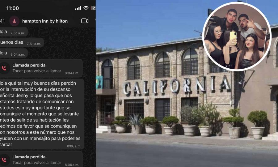 Jóvenes viven intento de extorsión en hotel de Piedras Negras tras noche de fiesta