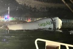 Colisión fatal en Hong Kong: Avión de carga impacta contra vehículo en pista norte