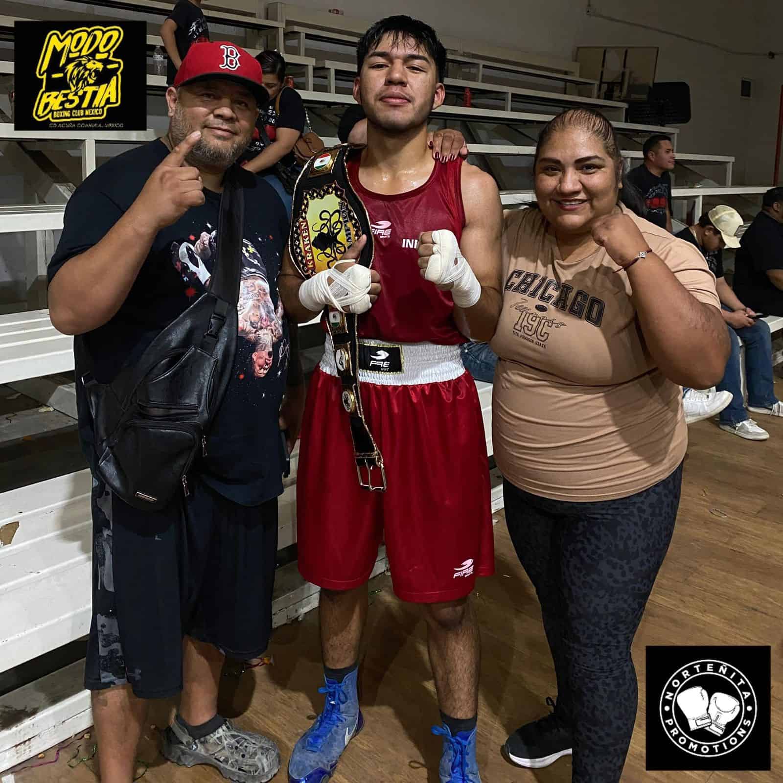 Talento Acuñense: Andrés Vega noquea en el primer round y conquista "Reyes del Ring"