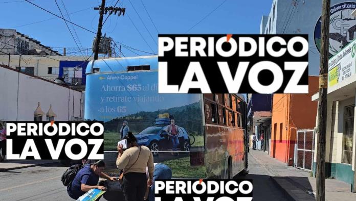 Abuelito es atropellado por camión de la Calle 11 en pleno Centro