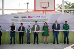 Inversión educativa: Techumbre de 480 metros cuadrados en Escuela Primaria de Saltillo