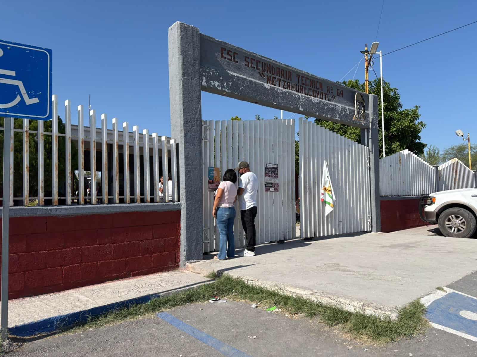 Alumno resulta herido en Secundaria Técnica No. 64 Netzahualcóyotl