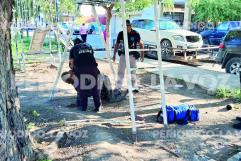 Intervención de autoridades ante sujeto dormido