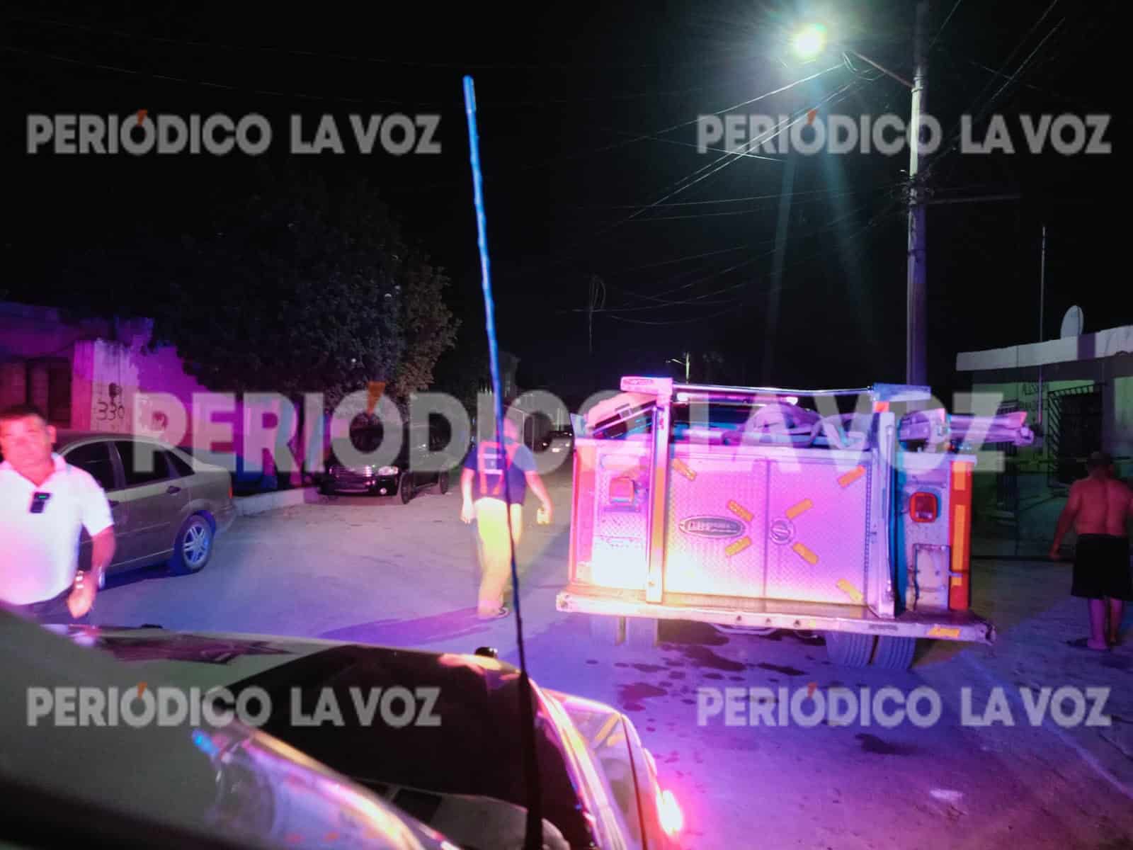 Vecinos de Monclova alarmados por incendio en vivienda