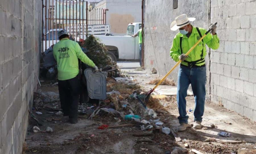 Gobierno de Saltillo Realiza Labores de Limpieza en Espacios Públicos