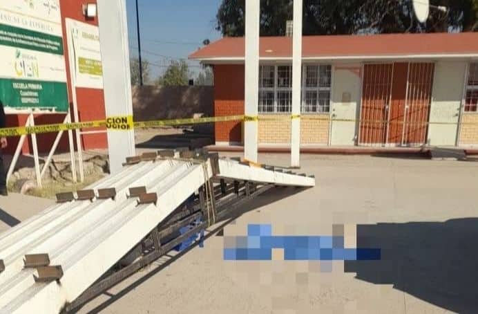 Niño de seis años pierde la vida en la primaria Cuauhtémoc de San Pedro, tras colapso de estructura