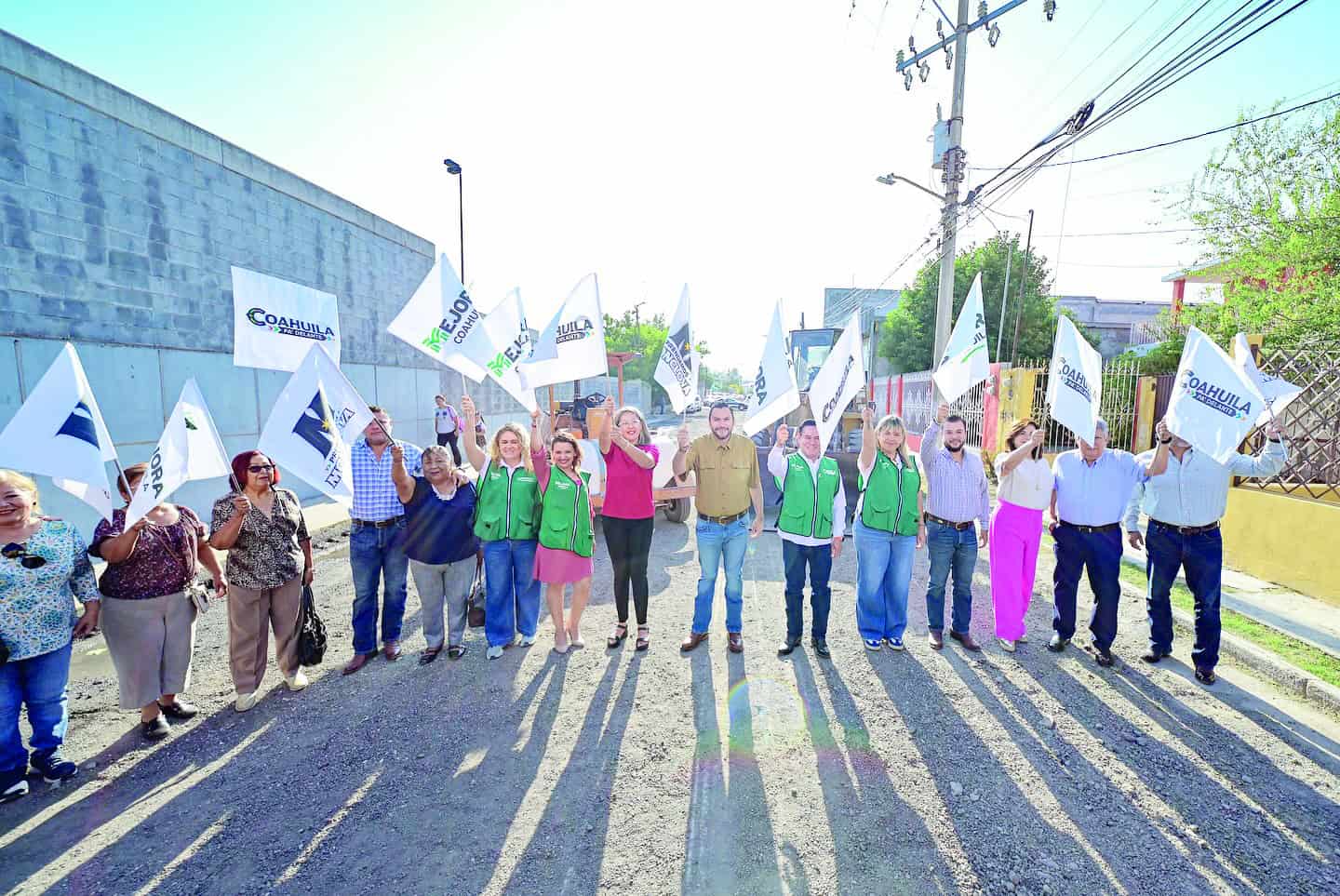 Inicia Recarpeteo de la Calle Anáhuac en Monclova