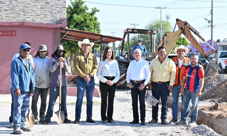 Alcaldesa de Frontera supervisa avances en rehabilitación hidráulica del sector Occidental