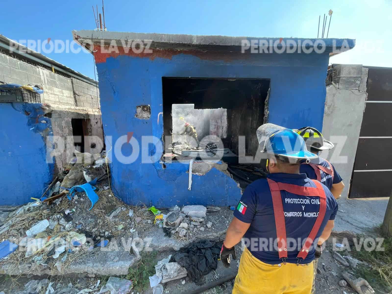 Incendio provocado por adicto La Papa en colonia Primero de Mayo