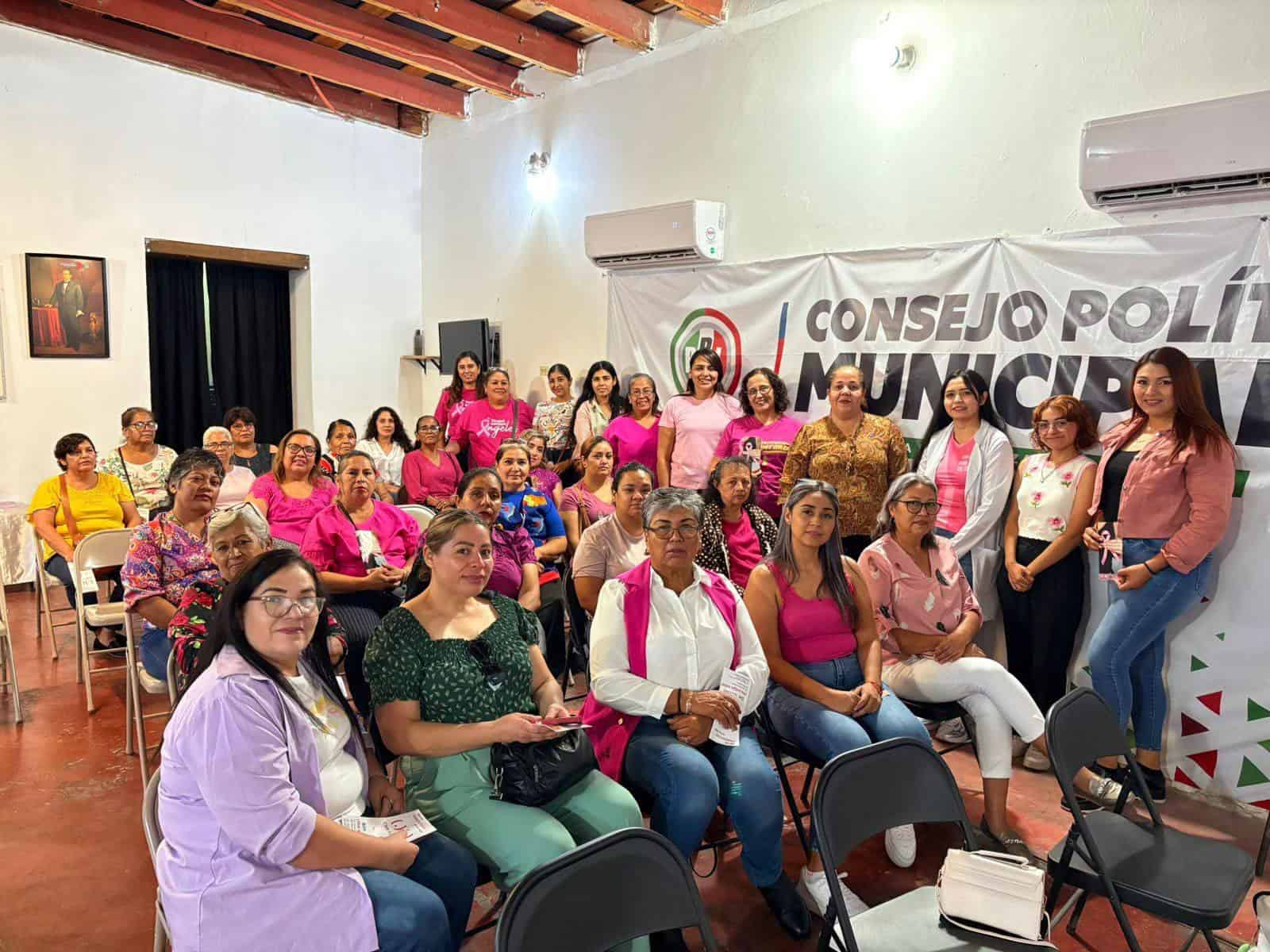 El PRI promueve la detección temprana y la autoexploración como herramientas clave para cuidar la salud de las mujeres.