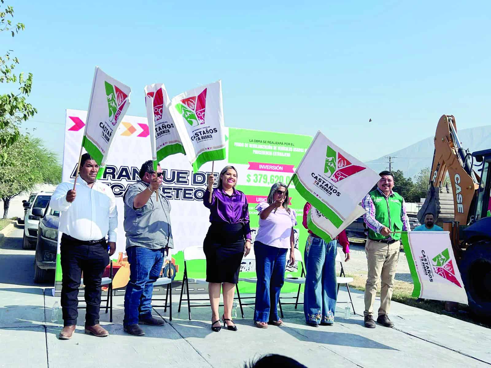 Inversión de $379,620 pesos para recarpeteo en calle Lerdo de Tejada, Castaños