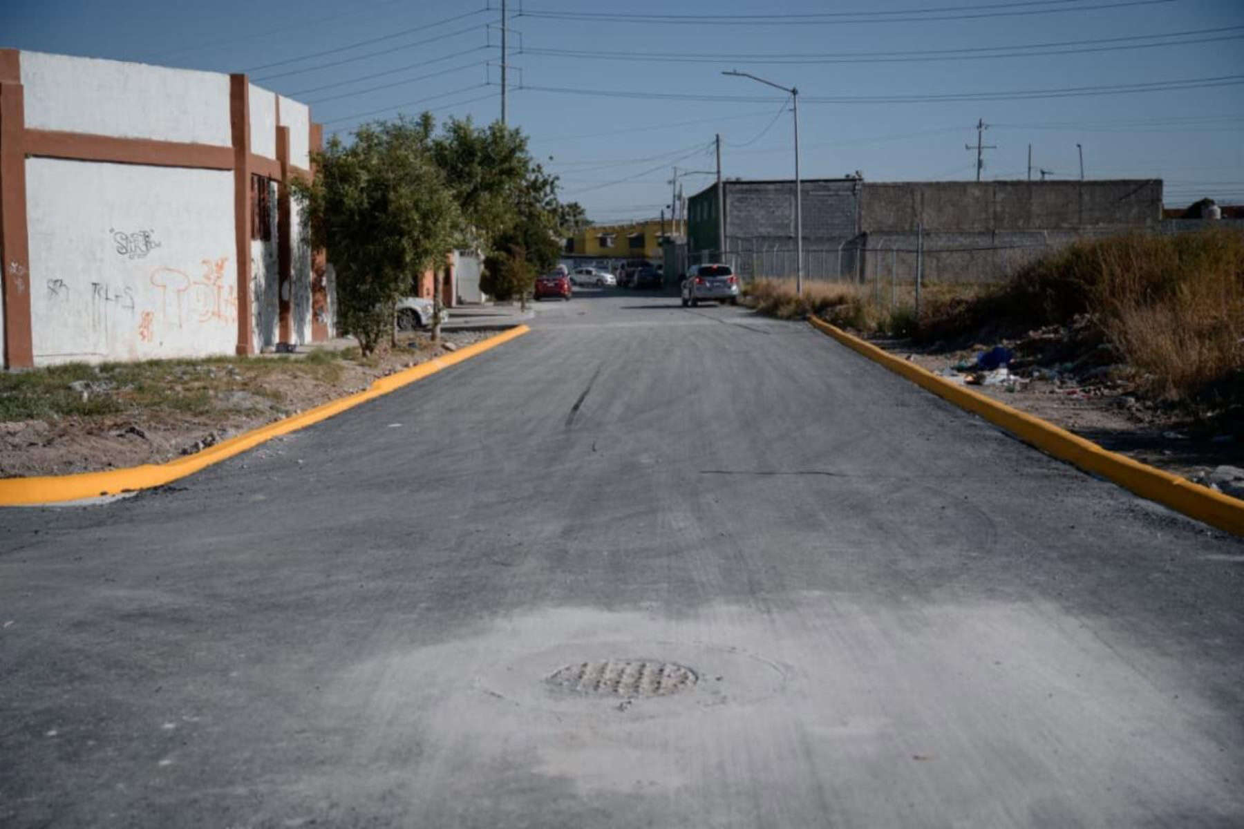 Unidad y progreso: Pavimentación de calles en Saltillo por alcalde Díaz González