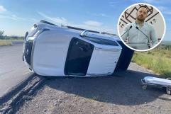 Investigan a funcionarias por accidente en vehículo oficial con menores a bordo