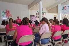 Promueven en Allende la concientización sobre el cáncer de mama