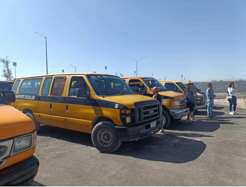 CNOP denuncia operación irregular de transporte escolar en Frontera