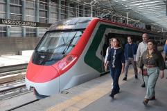 Claudia Sheinbaum Pardo anuncia la conclusión del tren interurbano México-Toluca para enero 2026