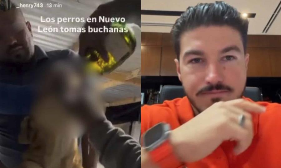 Samuel García anuncia sanciones penales contra sujetos que obligaron a un perro a beber whisky